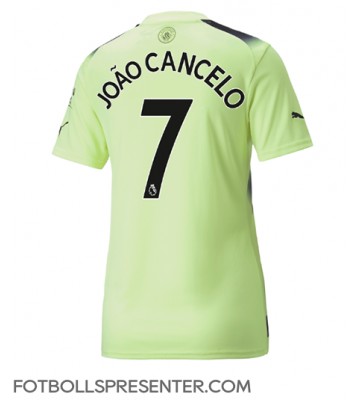 Manchester City Joao Cancelo #7 Tredje Matchtröja Dam 2022-23 Kortärmad